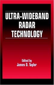 Cover of: Ultra-wideband Radar Technology