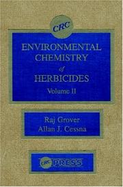 Cover of: Environmental chemistry of herbicides