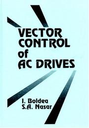 Cover of: Vector control of AC drives by I. Boldea