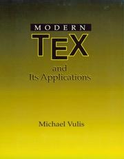 Cover of: Modern TeX and its applications by Michael Vulis