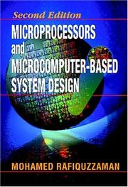 Cover of: Microprocessors and microcomputer-based system design by Mohamed Rafiquzzaman