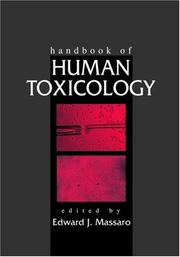 Cover of: Handbook of human toxicology