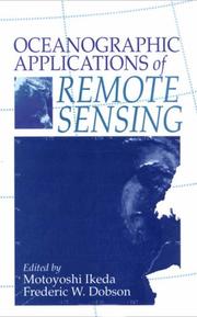 Cover of: Oceanographic applications of remote sensing