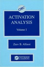 Activation analysis by Zeev B. Alfassi