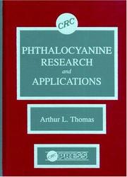 Cover of: Phthalocyanine research and applications