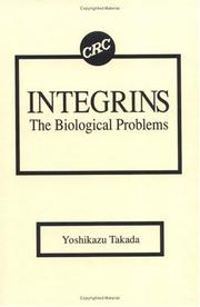 Cover of: IntegrinsThe Biological Problems