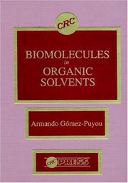 Biomolecules in organic solvents