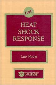 Cover of: Heat shock response