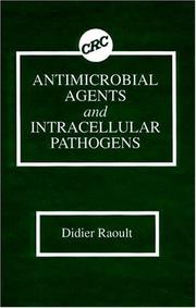 Antimicrobial agents and intracellular pathogens by Didier Raoult