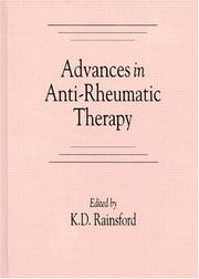 Cover of: Advances in anti-rheumatic therapy
