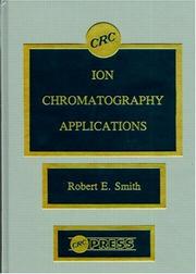 Ion chromatography applications by Smith, Robert E.