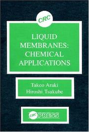 Liquid membranes by Takeo Araki, Hiroshi Tsukube