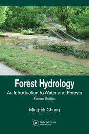 Forest hydrology by Mingteh Chang