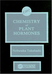 Cover of: Chemistry of plant hormones