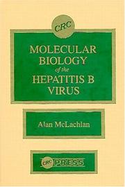 Cover of: Molecular biology of the hepatitis B virus