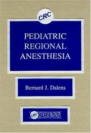 Cover of: Pediatric Regional Anesthesia