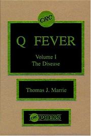 Cover of: Q Fever, Volume I: The Disease