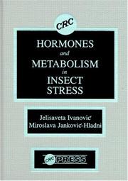 Cover of: Hormones and metabolism in insect stress