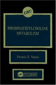Cover of: Phosphatidylcholine metabolism