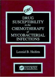 Drug susceptibility in the chemotherapy of mycobacterial infections by Leonid Heifets