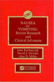 Nausea and vomiting by John Kucharczyk, David J. Stewart, Alan D. Miller, David J. Stewart
