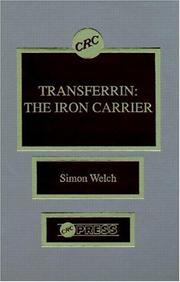 Cover of: Transferrin by Simon Welch, Simon Welch