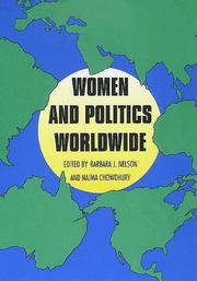 Cover of: Women and politics worldwide by edited by Barbara J. Nelson and Najma Chowdhury.