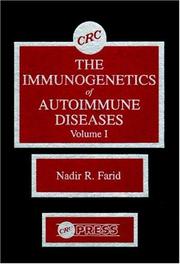 Cover of: The Immunogenetics of Autoimmune Diseases, Volume I