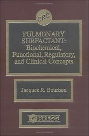 Cover of: Pulmonary Surfactant | Jacques R. Bourbon