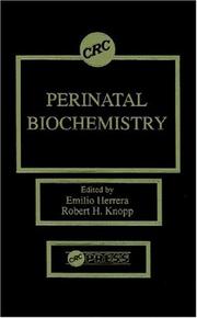 Perinatal biochemistry