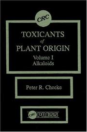 Cover of: Toxicants of Plant Origin by Peter R. Cheeke