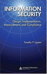 Information Security by Timothy P. Layton