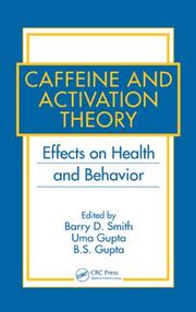 Cover of: Caffeine and Activation Theory by 