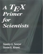 Cover of: A TEX primer for scientists