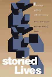 Cover of: Storied lives: the cultural politics of self-understanding