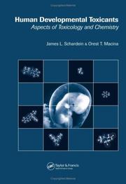 Cover of: Human Developmental Toxicants: Aspects of Toxicology and Chemistry