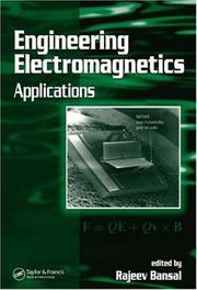 Cover of: Engineering Electromagnetics by Rajeev Bansal