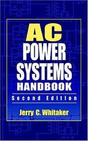 Cover of: AC power systems handbook by Jerry C. Whitaker, Jerry C. Whitaker