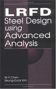 Cover of: LRFD steel design using advanced analysis