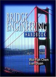 Cover of: Bridge Engineering Handbook by W.F. Chen, Lian Duan