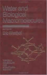 Cover of: Water and biological macromolecules