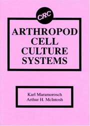 Cover of: Arthropod cell culture systems