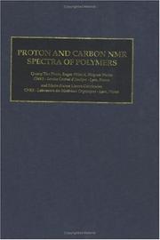 Cover of: Proton and carbon NMR spectra of polymers