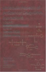 Cover of: Molecular aspects of anticancer drug-DNA interactions by edited by Stephen Neidle and Michael Waring.