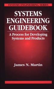 Cover of: Systems Engineering Guidebook: A Process for Developing Systems and Products (Systems Engineering Series)