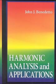 Cover of: Harmonic analysis and applications