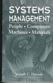 Cover of: Systems management: people, computers, machines, materials