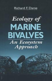 Cover of: Ecology of marine bivalves: an ecosystem approach