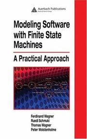Cover of: Modeling Software with Finite State Machines: A Practical Approach