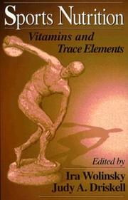 Cover of: Sports Nutrition:  Vitamins and Trace Elements